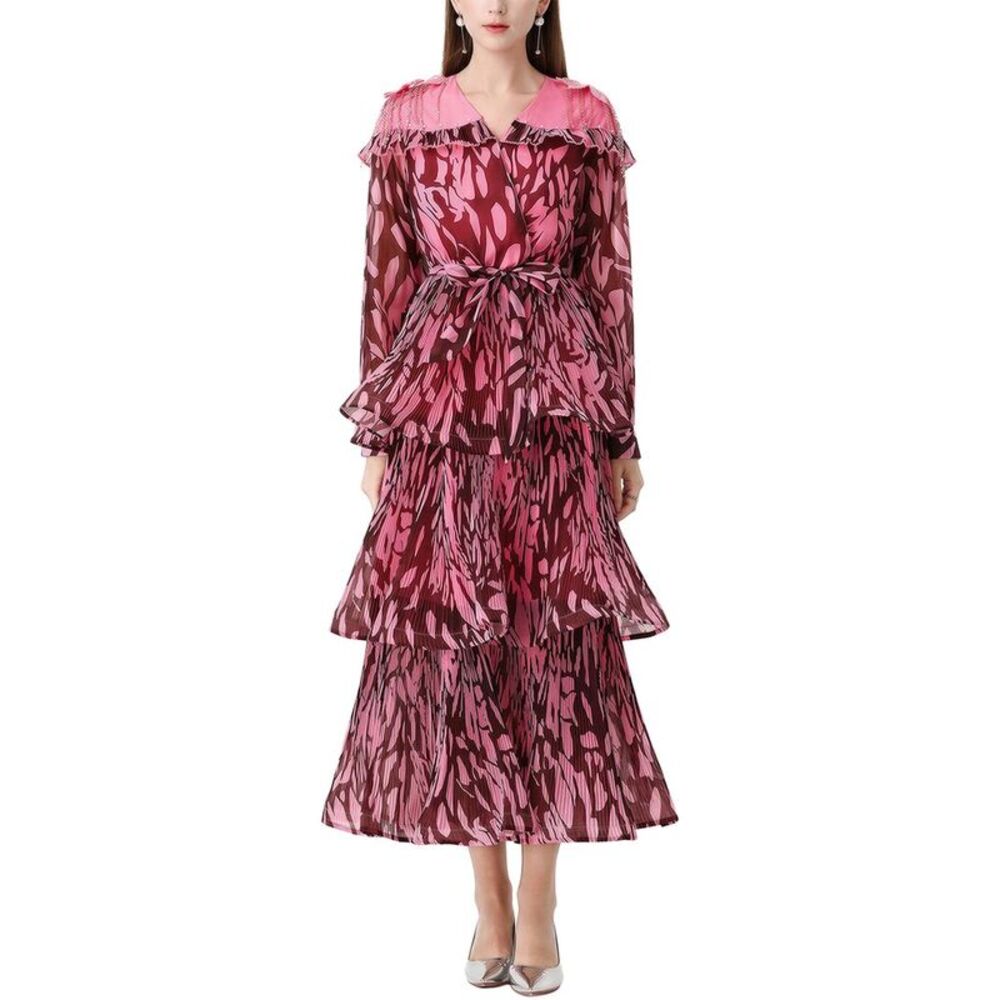 Mira Richi Womens Midi Dress